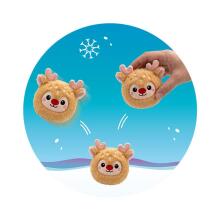 Plush High-Bounce Reindeer Ball Ø 7cm