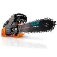 Gasoline Chainsaw Wood Cutter 10" Humberg HM-663 + Oil
