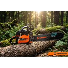 Gasoline Chainsaw Wood Cutter 16" Humberg HM-662 + Oil