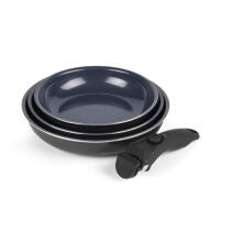 Russell Hobbs RH03314 Marine Smart Clip 4 Piece Fry Pan Set