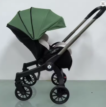 Infant Car Seat Black  Art.295618 New generation 2-in-1 car seat and stroller