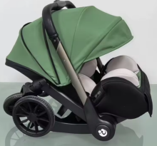 Infant Car Seat Black  Art.295618 New generation 2-in-1 car seat and stroller