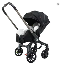 Infant Car Seat Black  Art.295618 New generation 2-in-1 car seat and stroller