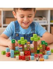 WOOPIE Magnetic Construction Blocks Forest 75 pcs
