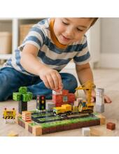 WOOPIE Magnetic Construction Blocks Construction Site 115 pcs
