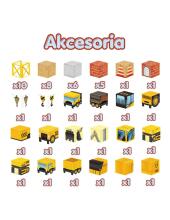 WOOPIE Magnetic Construction Blocks Construction Site 49 pcs