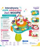 WOOPIE BABY Educational Interactive Table 2in1 Piano Sounds