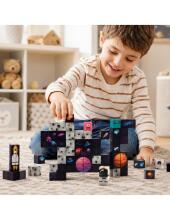 WOOPIE Magnetic Construction Cubes Space 74 pcs