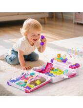 WOOPIE Interactive Manipulative Board Busy Car Suitcase 3in1 Sound Light