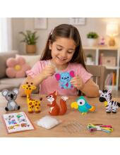 WOOPIE Sewing Set for Children Woopie DIY Felt Keychains