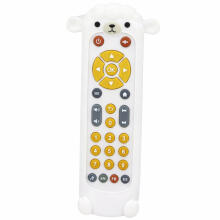 Remote Control Interactive Educational Teether Lights Sounds White Sheep