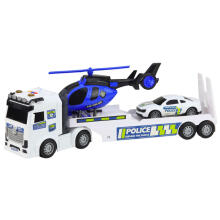 Policijas Kravas Auto, Vilkšanas Auto, Helikopters, Auto, Gaismas, Skaņas Komplekts