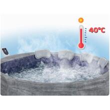 Inflatable Garden SPA AirJet Carrara WiFi Hydro Massage for 6 People Bestway 6001V