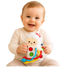 Sensory Toy For Toddlers Llama With Strings Pop-It Beads