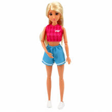 Anlily Doll in Sports Outfit, Dumbbells, Water Bottle, Bag, Accessories Set