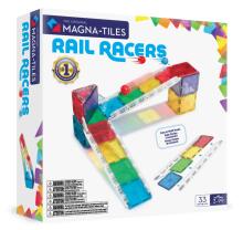 MAGNA-TILES magnet constructor set Rail Racers, 33 pcs