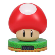 Paladone Super Mushroom Digital Alarm Clock
