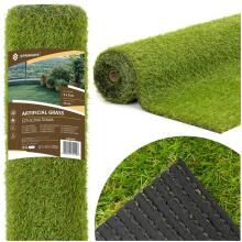 Artificial grass roll 1x5 m green carpet for terrace balcony for garden carpet 20 mm