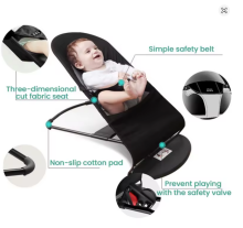 Bouncer Balance Soft Art.296474 Beige Mazuļu kvalitātīvs, ergonomisks šūpuļkrēsliņš (analogs Babybjorn Balance Soft)