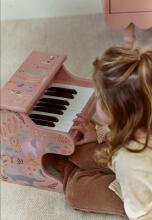 Деревянное пианино Little Dutch Safari Friends Pink FSC Art.7477