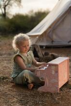 Деревянное пианино Little Dutch Safari Friends Pink FSC Art.7477