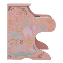 Деревянное пианино Little Dutch Safari Friends Pink FSC Art.7477