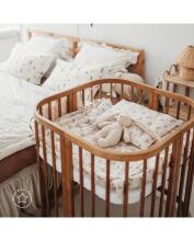 Waldin Baby Collection Bed Crib  7 in 1 Art.296539 Vintage Multifunctional wooden 7-in-1 transforming crib