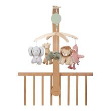 Little Dutch Wooden Music Mobile Safari Friends FSC Art.8300