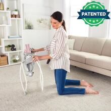 Ingenuity Comfort 2 Go Portable Baby Swing Art.296543 Pink pārnēsājams šūpuļkrēsls