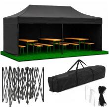 Garden Tent 3 x 6 m, Black (GP0008)