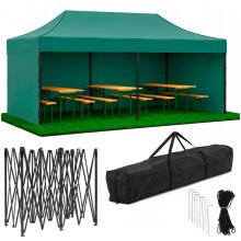 Dārza telts 3 x 6 m, zaļa (GP0009)