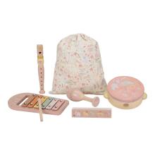 Little Dutch Music Instruments Set Safari Friends Pink FSC Art.7474