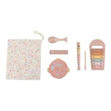 Little Dutch Music Instruments Set Safari Friends Pink FSC Art.7474