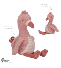 Little Dutch plīša flamingo 17 cm Safari Friends GRS Art.8353