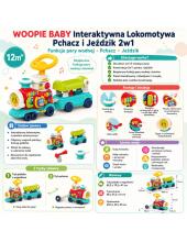 WOOPIE BABY Интерактивный Пушечный Поезд 2в1