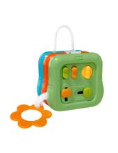 WOOPIE BABY Sensory Manipulative Cube 6in1 Izglītojošā Interaktīvā Rotaļlieta