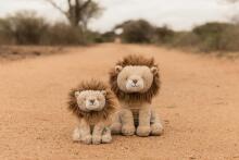 Little Dutch мягкая игрушка Лев 17 см Safari Friends GRS Art.8359
