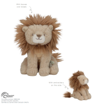 Little Dutch мягкая игрушка Лев 17 см Safari Friends GRS Art.8359