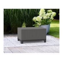 Dārza galdiņš/uzglabāšanas kaste Scandi Storage Table pelēks