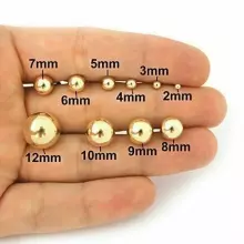 La Bebe™ Pure Silver 925 Classic Lumière Studs Art.2203472 Серебряные серьги-гвоздики позолоченные
