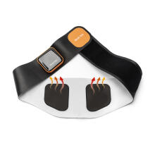 Bodi-Tek Ab &amp; Back Muscle Strengthener With Heat, Black/Orange