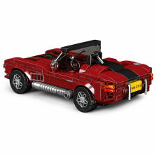 Конструктор Классический Автомобиль S.Cobra Красный Витрина 391 деталь