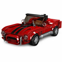 Конструктор Классический Автомобиль S.Cobra Красный Витрина 391 деталь