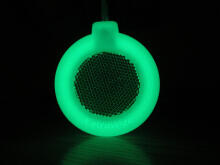 GloDisk glow-in-the-dark reflector Art.297220 Blue LED atstarotājs
