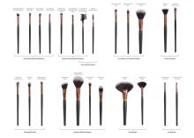 Rio Professional Cosmetic Brush Collection