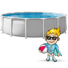 Intex 26724ND 12-in-1 rāmis baseins 457 x 107 cm