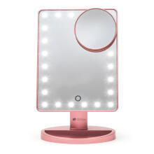 Rio 24 LED Touch Dimmable Makeup Mirror Rose Gold
