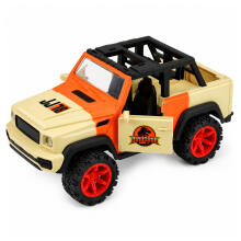 Off-Road Vehicle with T-Rex Dinosaur Lights, Sounds, Opening Doors