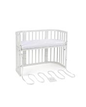 Waldin  Bed Crib  5 in 1 Art.297545 White Koka  daudzfunkcionāla gulta 5 vienā ar matraci