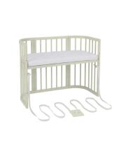 Waldin  Bed Crib  5 in 1 Art.297546 Olive Koka  daudzfunkcionāla gulta 5 vienā ar matraci